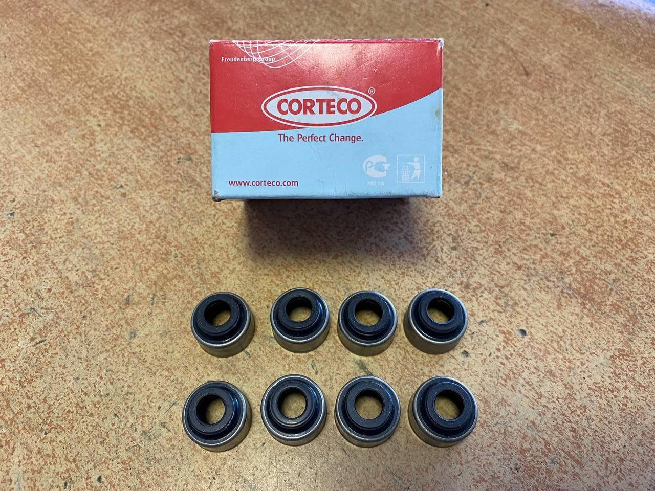 

Сальники клапанов Газель, Волга, УАЗ, 402 двигатель (Corteco)