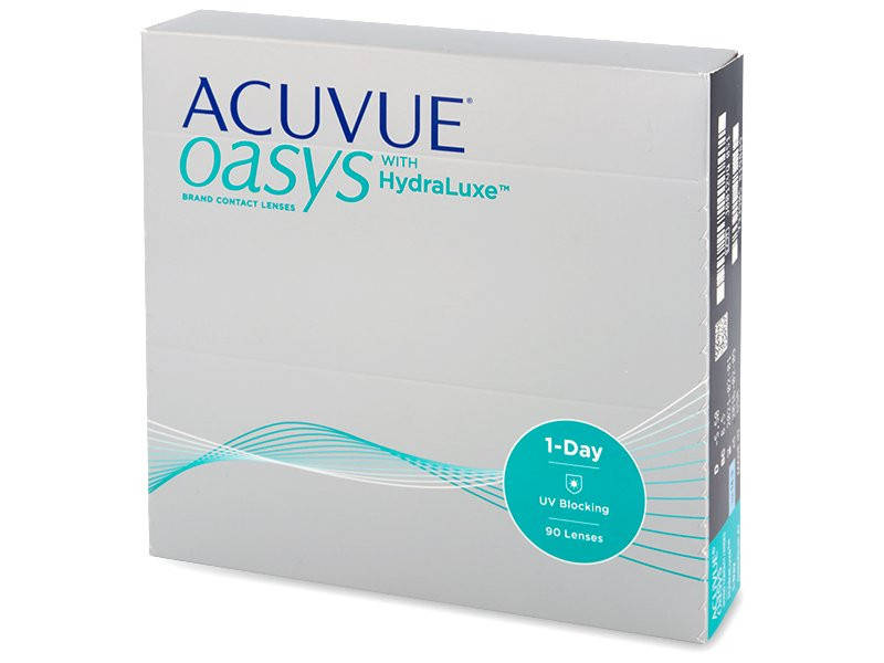 

Acuvue Oasys 1-Day with HydraLuxe (90 шт. Контактные линзы)