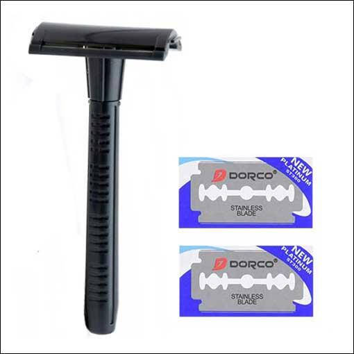 

Станок для гоління Dorco PL 602 Double Edge Safety Razor, Черный