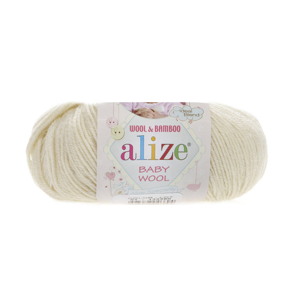 

Alize Baby Wool кремовый №01