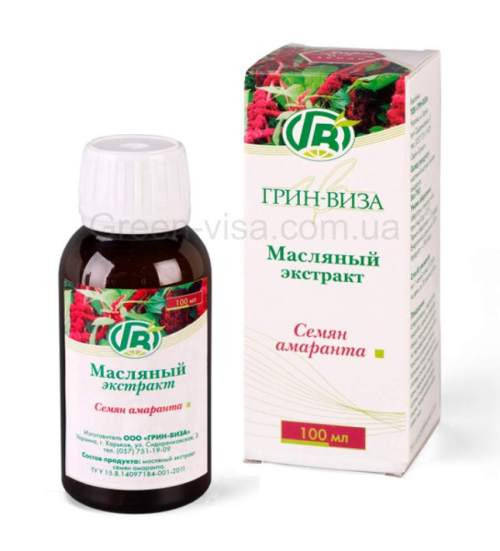 

Амарантовое масло (сердце,сосуды, дерматология)
