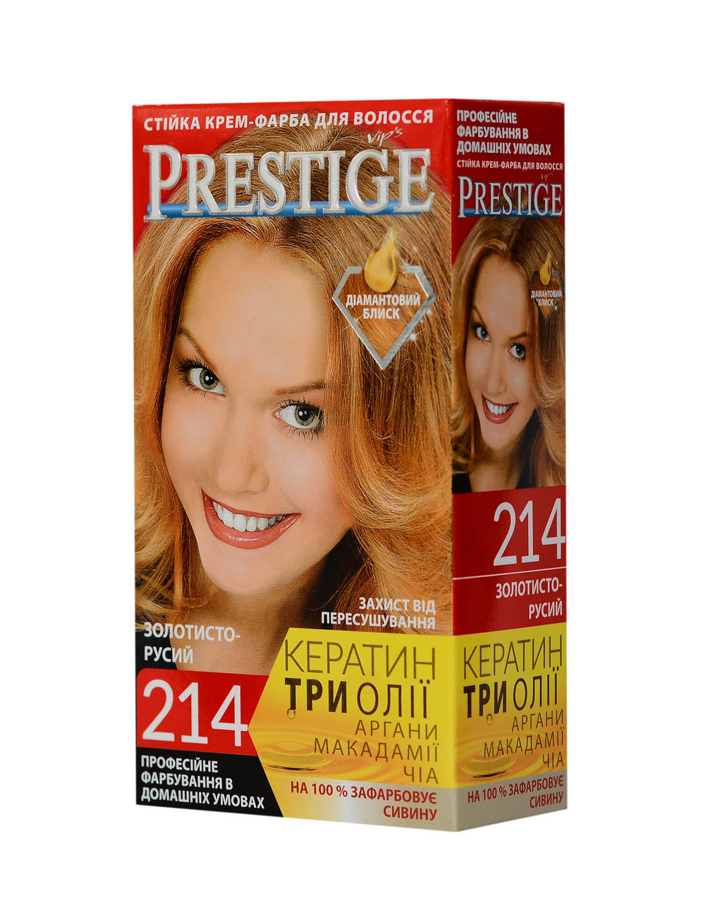 

PRESTIGE / Престиж краска для волос №214 - золотисто русый