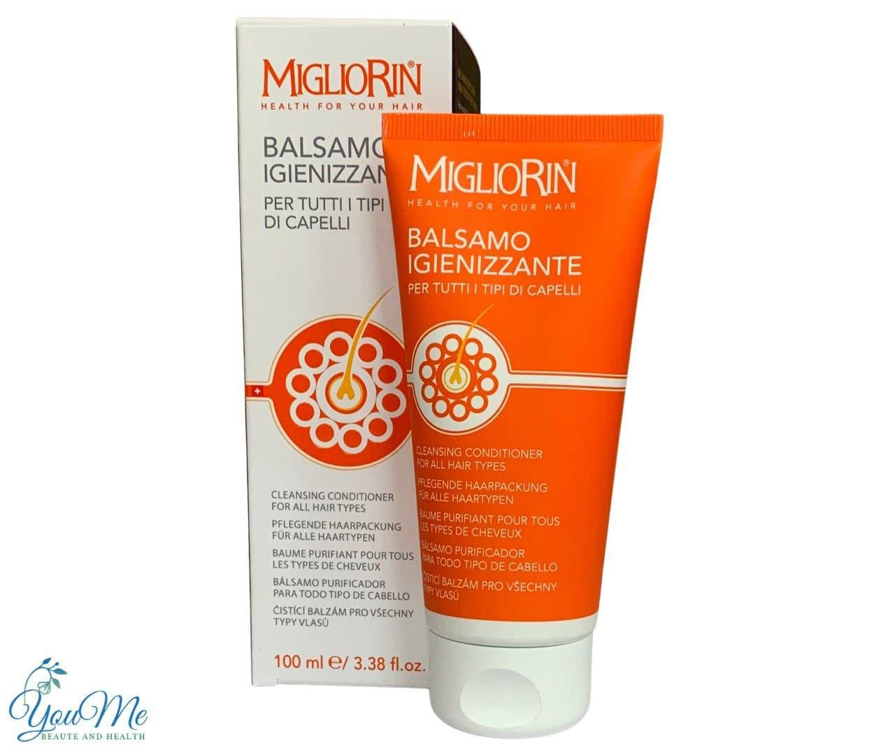 

Бальзам-кондиционер Migliorin Cleansing Balm Conditioner-100ml lВивасан Швейцария