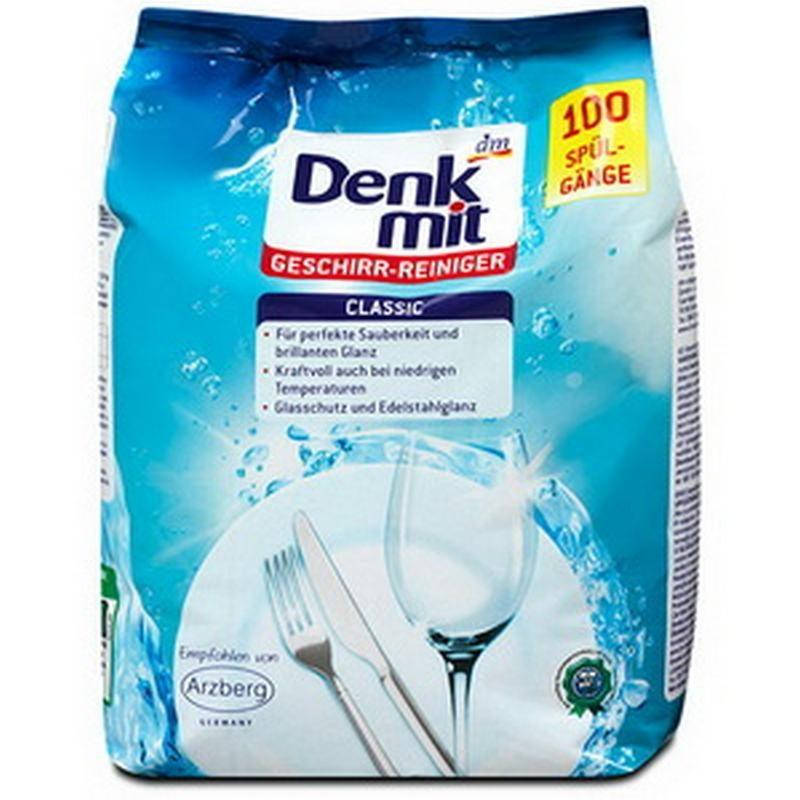 

Порошок для ПММ Denk mit Geschirr-reiniger 1.8kg DM Denk mit Оригинал