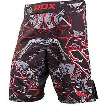 

Шорты RDX для MMA, черный/серый, размер M