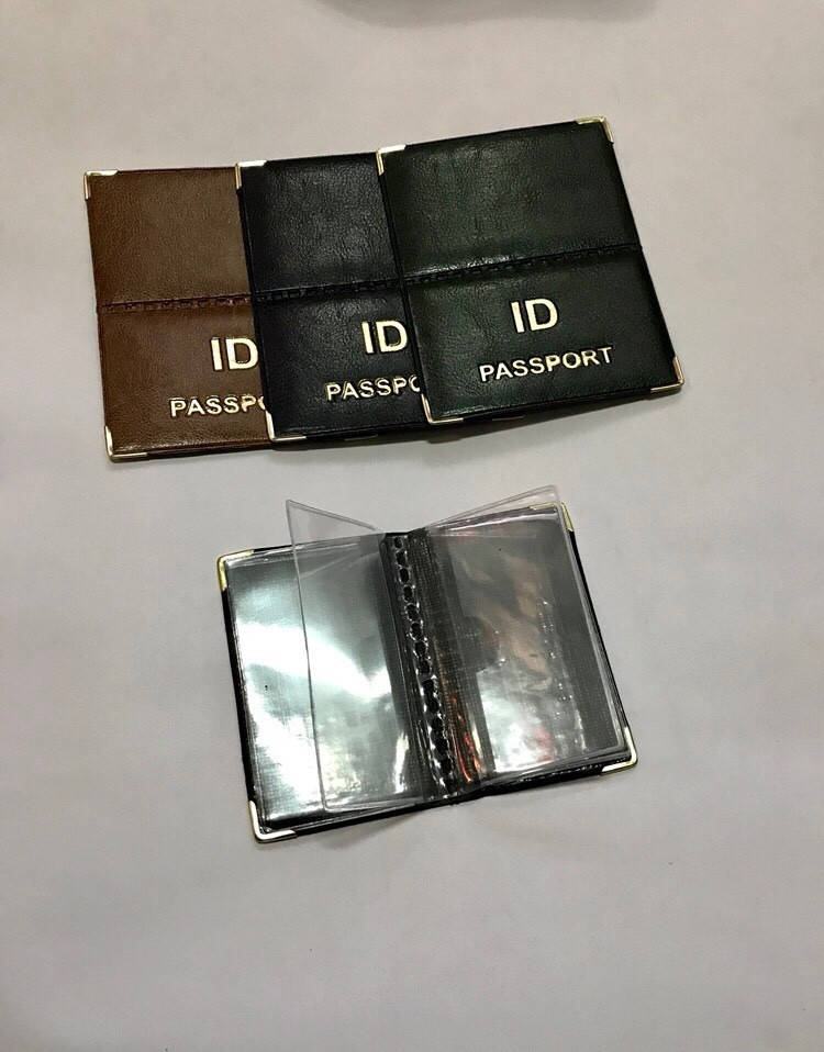 

Обложка для ID паспорта, Зелёный