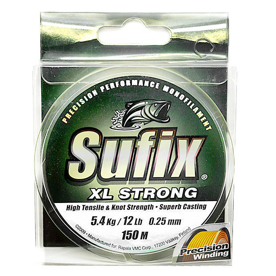 

Леска Sufix XL Strong 0.16мм 100м, Прозрачный