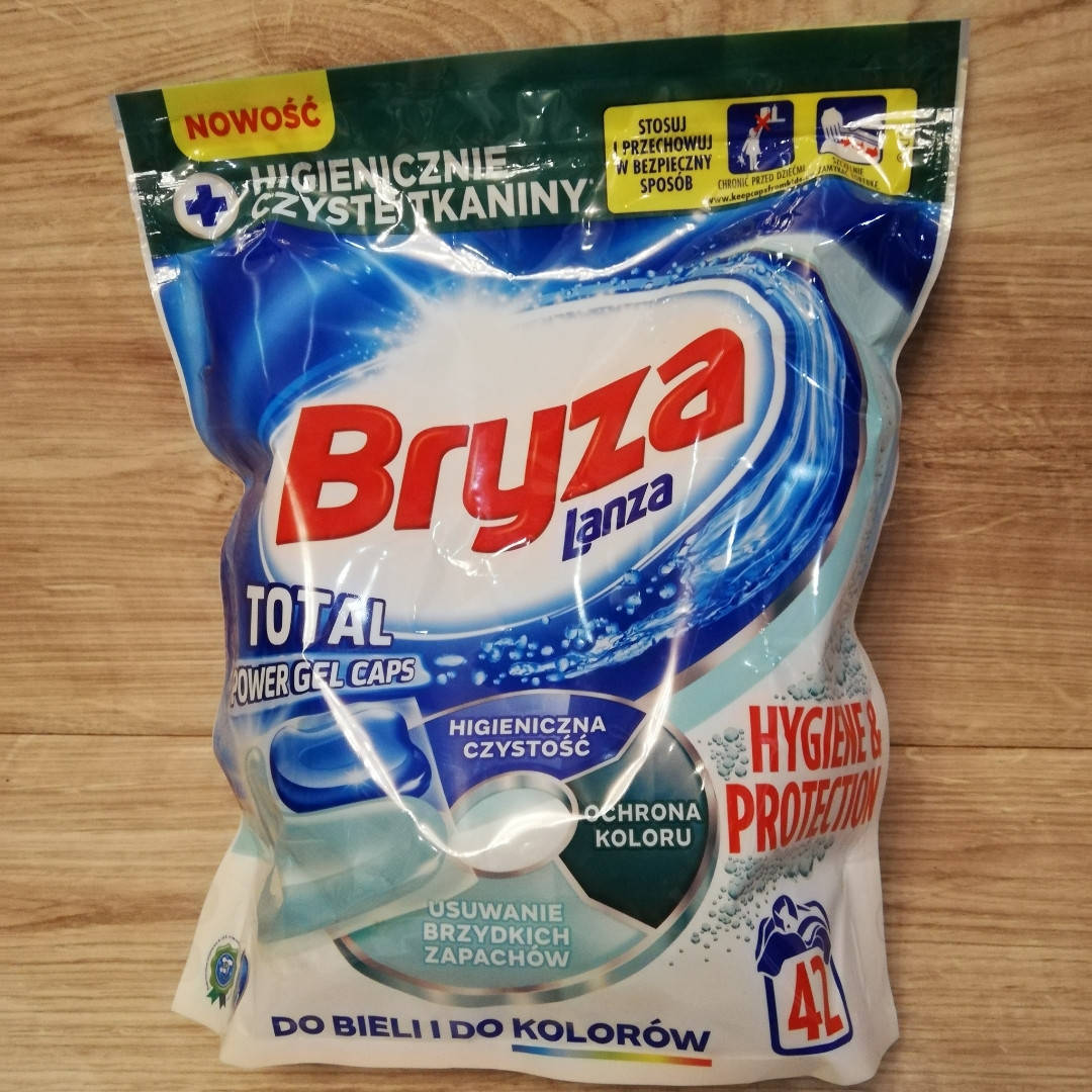 

Гель-капсулы для стирки Bryza Lanza 3w1 Hygiene & Protection, 42 шт