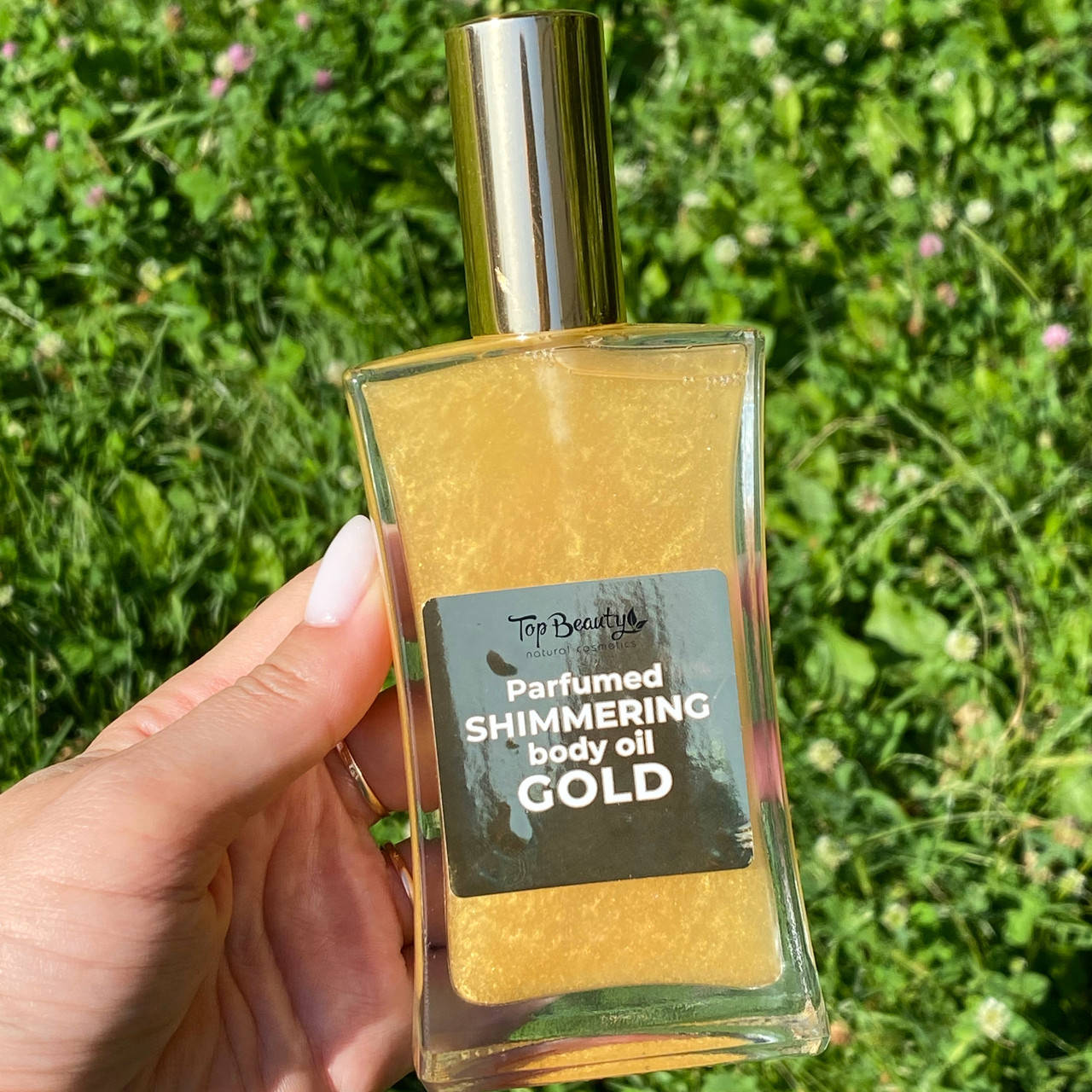 

Парфюмированный шиммер для тела Gold от Top Beauty