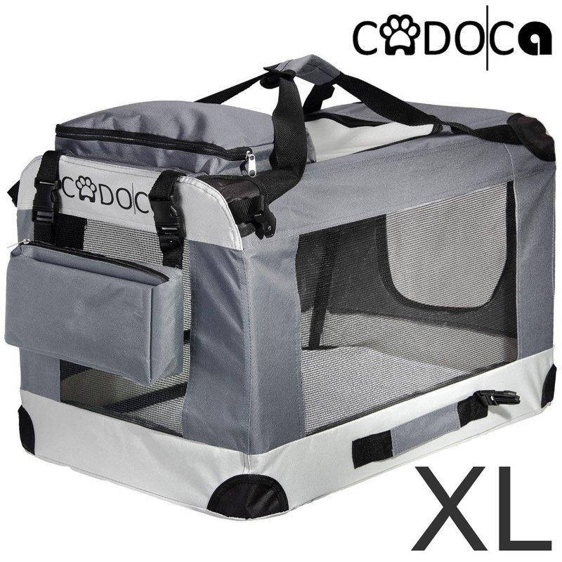 

Сумка переноска для собак и кошек CAT DOG XL, Серый