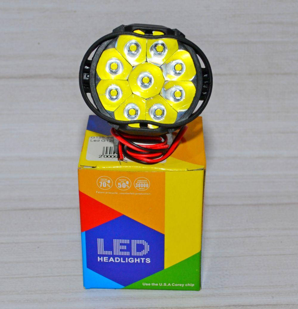 

Фара диодная Aur 9 Led G125 12V