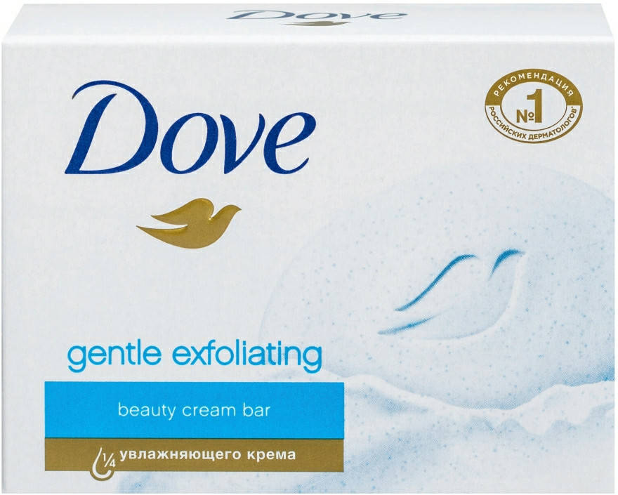 

Мыло Нежное отшелушывание Dove Gentle Exfoliating Beauty Cream 100 гр.