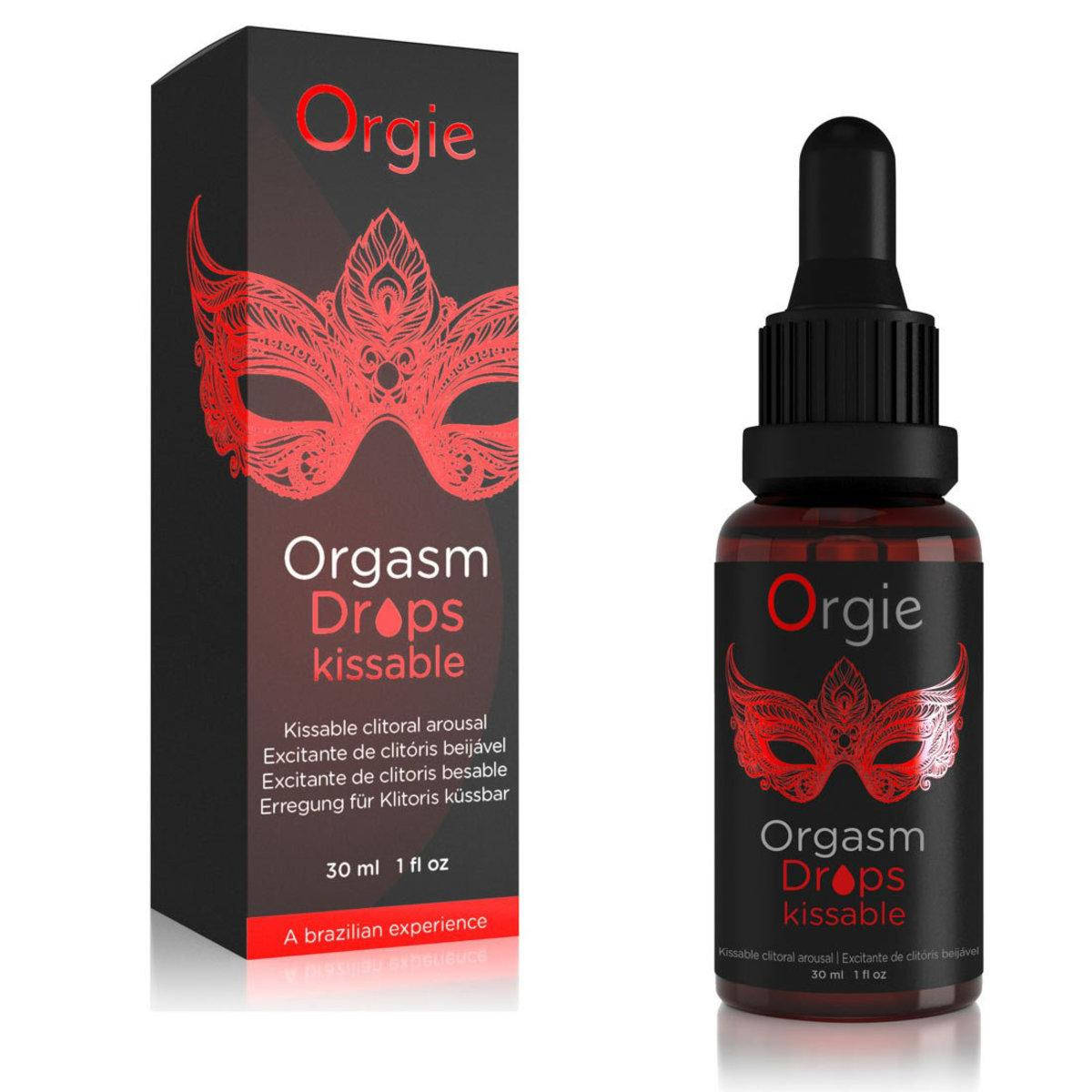 

Стимулирующие капли для женщин Orgie Orgasm Drops Kissable all Оригинал