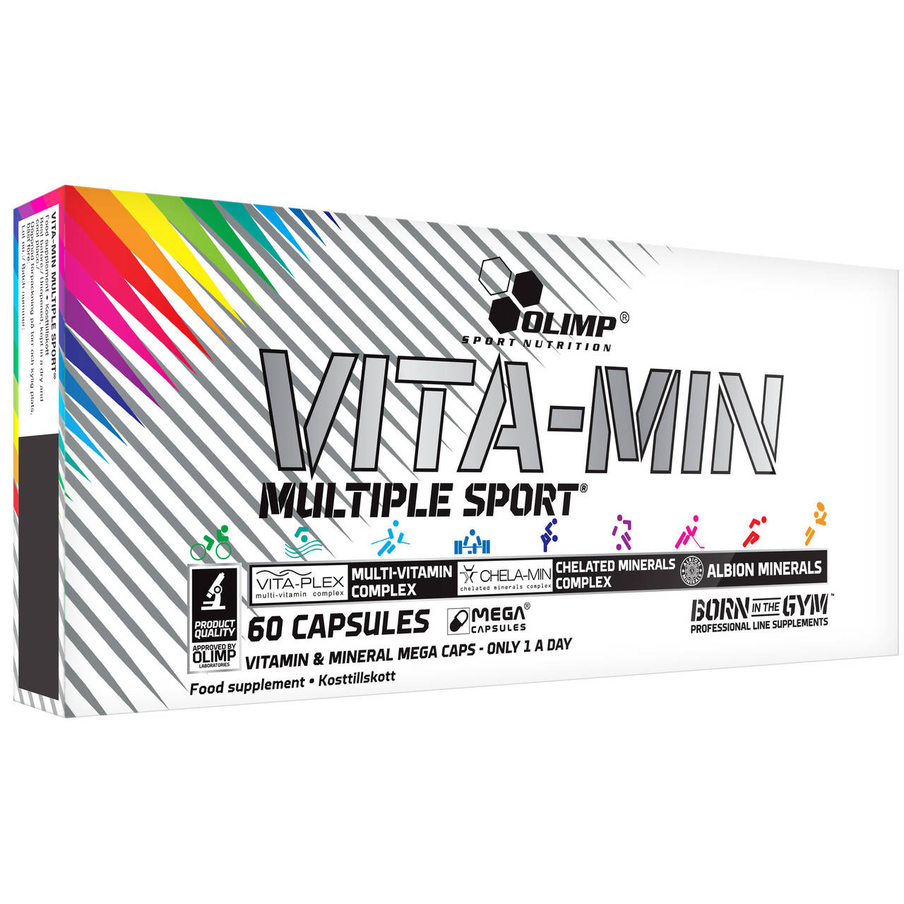 

Витамины для мужчин - Olimp Vita-Min Multiple Sport / 60 capsules