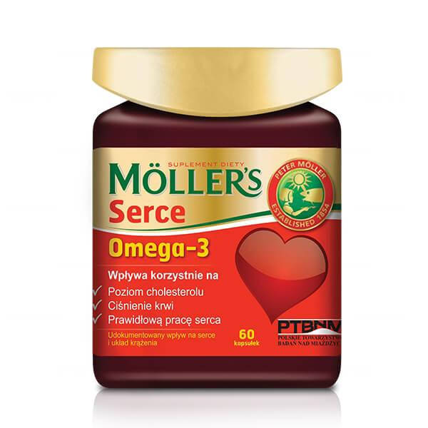 

Рыбий жир Moller's Serce Omega-3 60 капсул