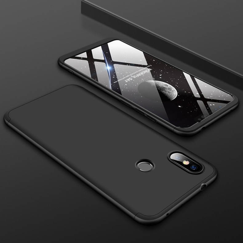 

Чехол GKK 360 для Xiaomi Redmi Note 6 Pro бампер оригинальный Black, Черный