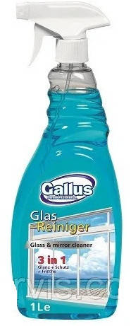 

Средство (спрей) для мытья окон Gallus Glas Reiniger Синий 1 л