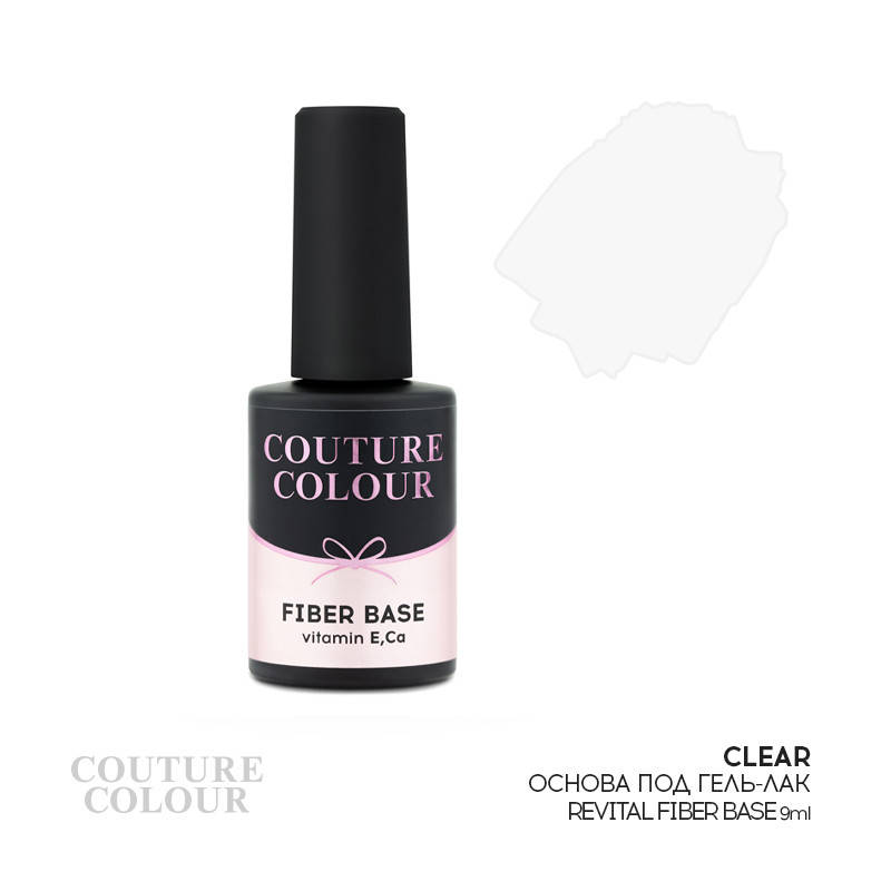 

Основа Fiber Base База з волокнами для ремонту та зміцнення ламких нігтів прозорий 01