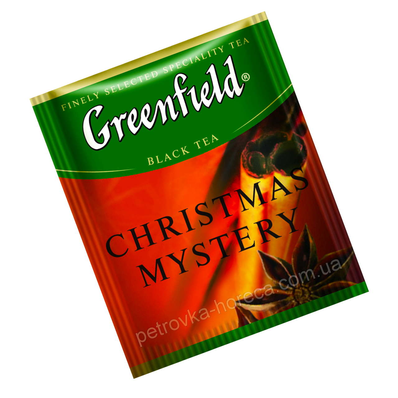 

Чай черный пакетированный Greenfield "Christmas Mystery" Корица 100шт (полиэтиленовый пакет)