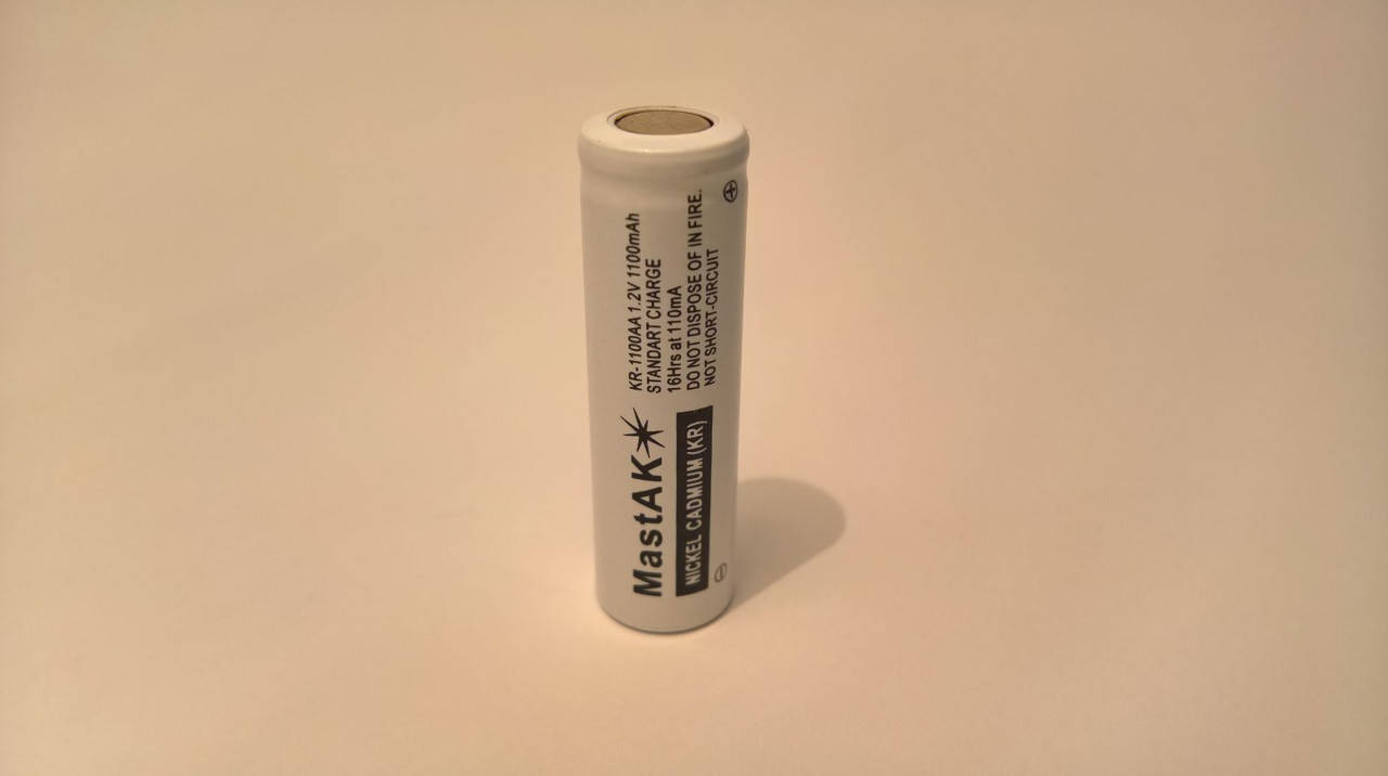 

Аккумулятор технический MastAK AA/HR6 1,2V 1100mAh (Ni-Cd)