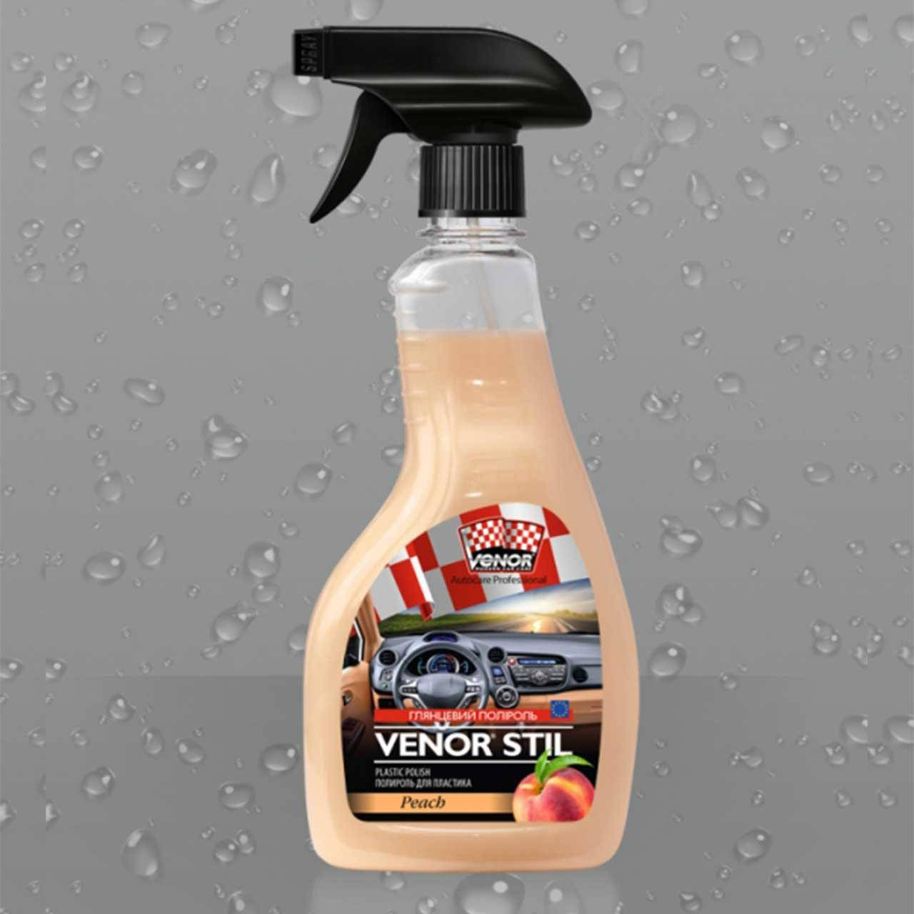

Автополироль для пластика глянцевый персик STIL Peach 500 ml
