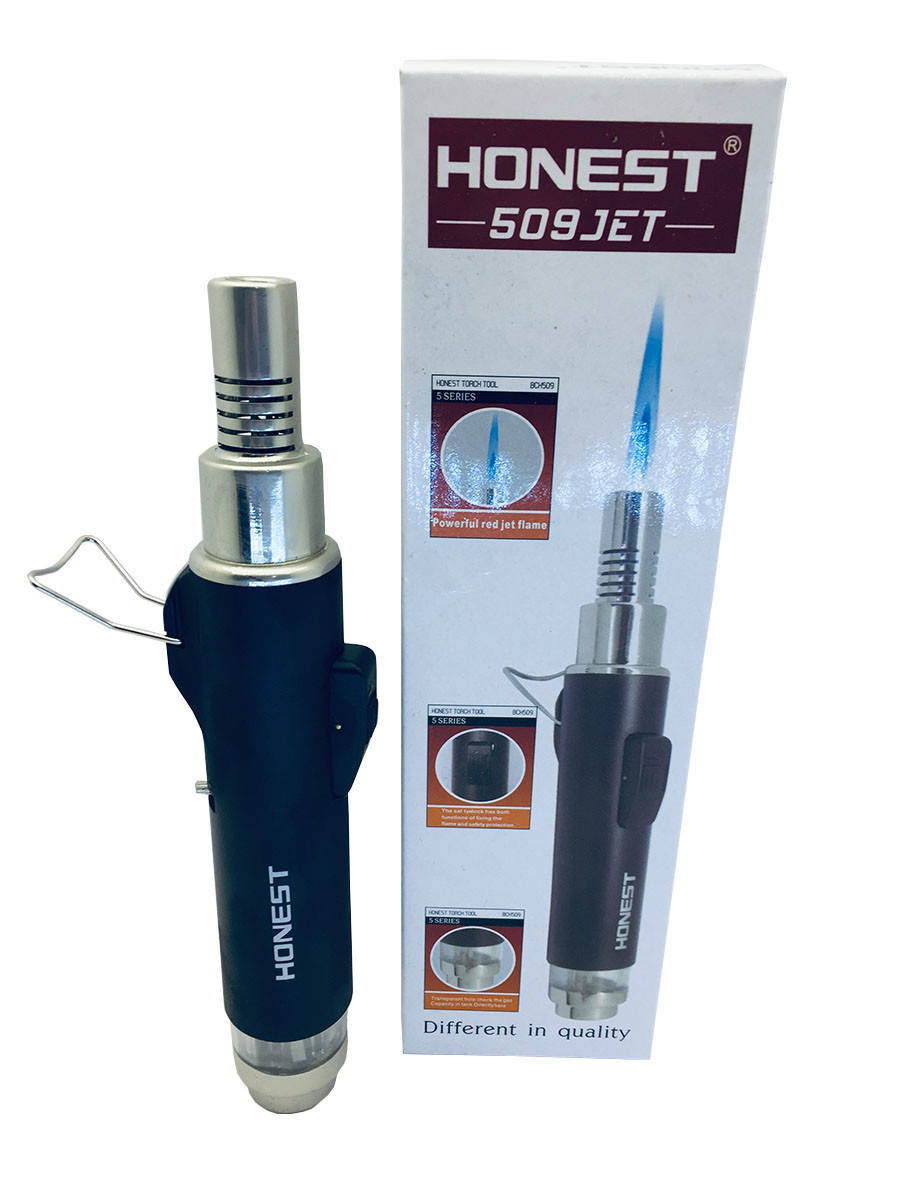 

Портативный газовый паяльник HONEST 509 JET