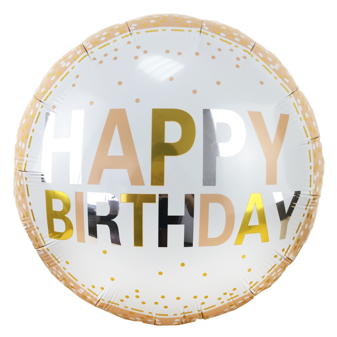

Фольговані кулі коло "Happy Birthday" Конфетти Диаметр: 18"(45 см).