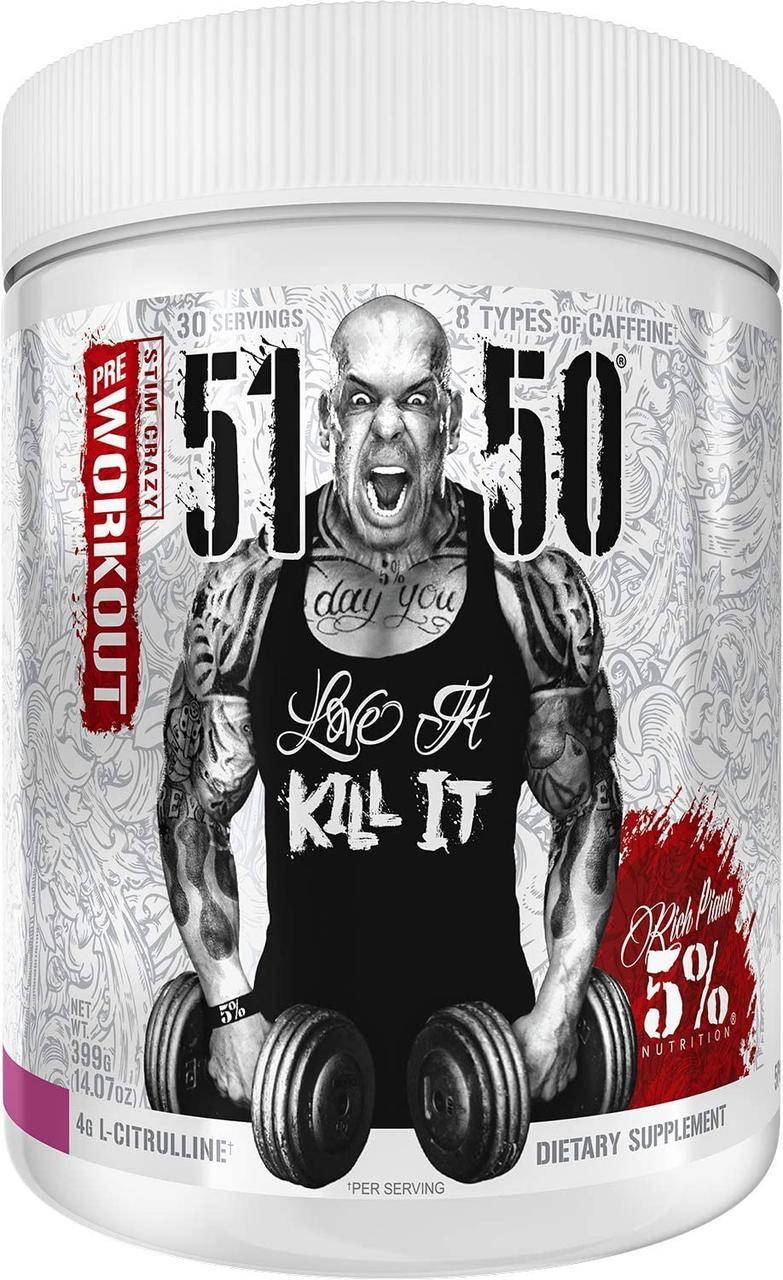 

Предтренировочный комплекс Rich Piana 5% Nutrition 5150 381 г (4384303656)