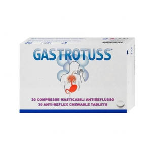 

Gastrotuss - лечение желудочно-пищеводного рефлюкса, 30 жевательных таб.