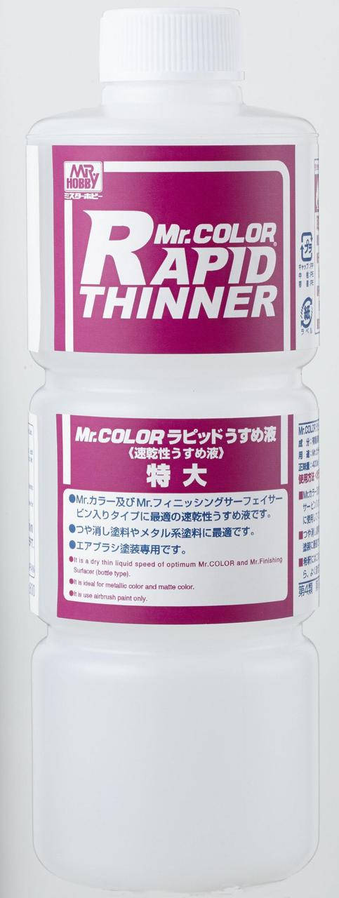 

Растворитель для красок MR. COLOR и металликов 400 мл. MR. RAPID THINNER T117