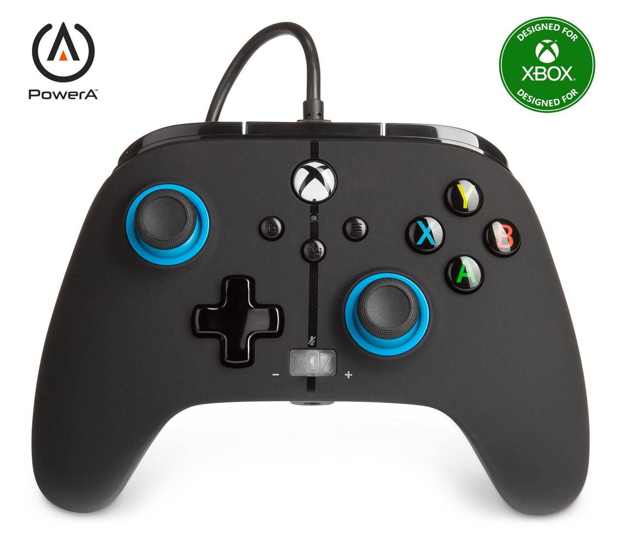 

Джойстик POWERA Enhanced Blue Hint 1518817-01 (Xbox), Черный