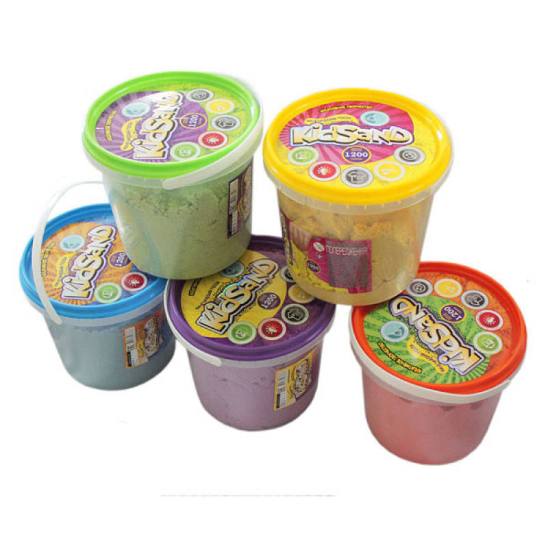 

Кинетический песок KidSand 1200 г Danko Toys (KS-01-04)