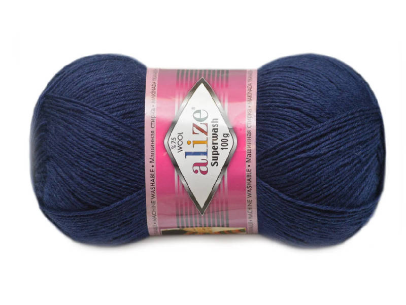 

Alize Superwash, Темно-синий №58
