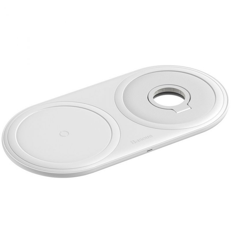 

Беспроводное зарядное устройство Baseus Planet 2in1 White