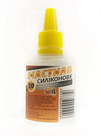 

Смазка силиконовая универсальная прозрачная. 30мл. Украина