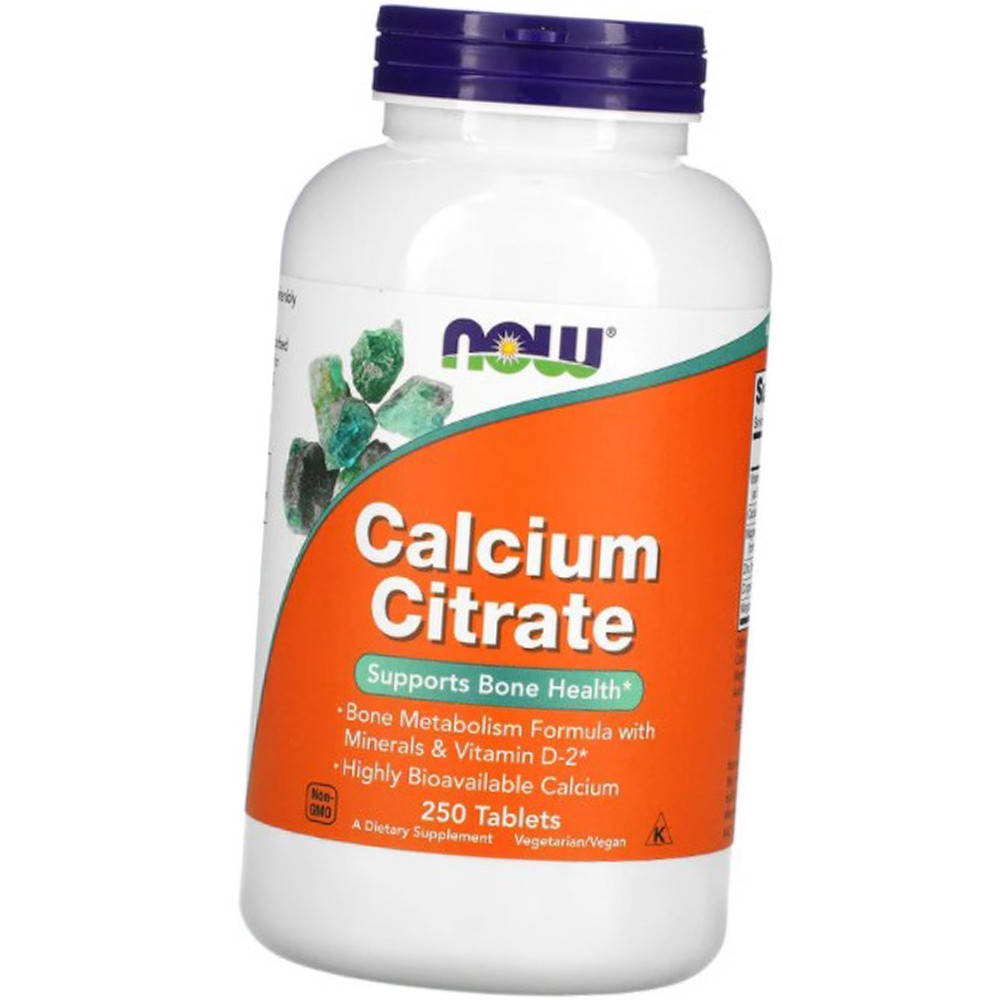 

Кальций цитрат Now Foods Calcium Citrate 250 таб Минеральный комплекс