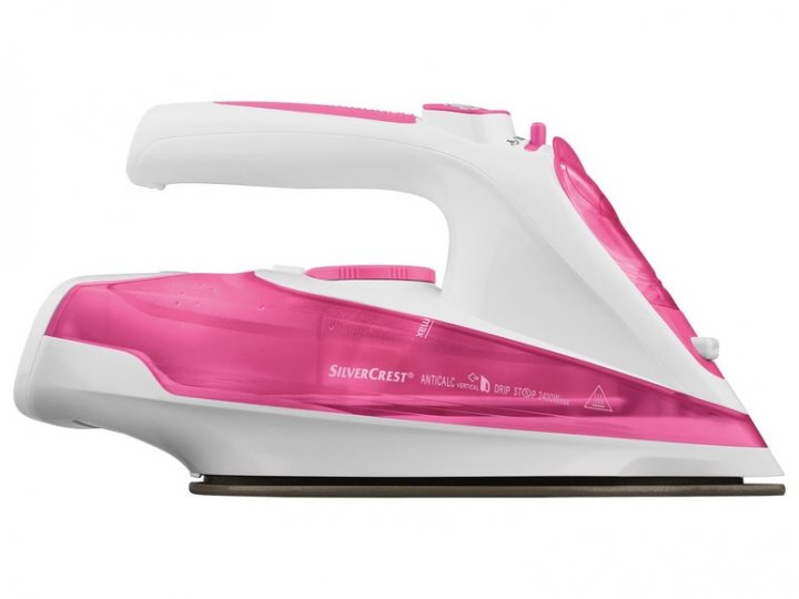 

Утюг беспроводной Silver Crest SDBK 2400 E4 pink