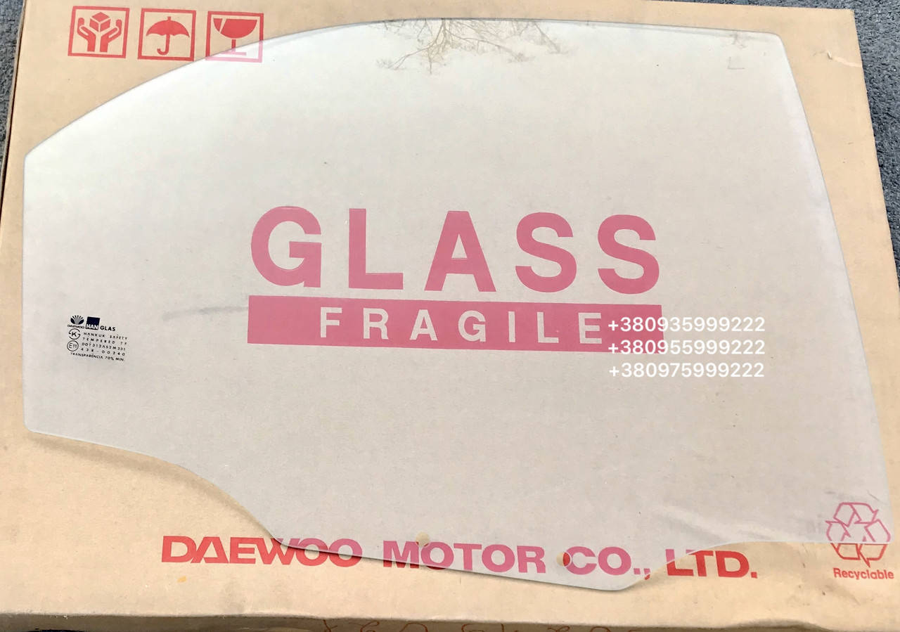

Стекло задней правой двери Daewoo Nubira 1997-, Daewoo Motors (Korea) - 96219021