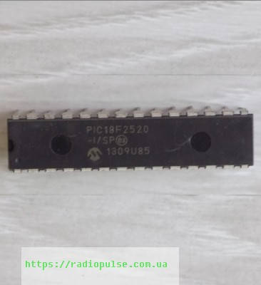 

Микросхема PIC18F2520-I/SP, DIP узк.длин