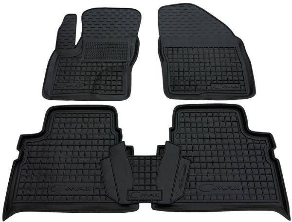 

Полиуретановые (автогум) коврики в салон Ford C-Max 2002-2010/ Форд Ц-макс, Черный