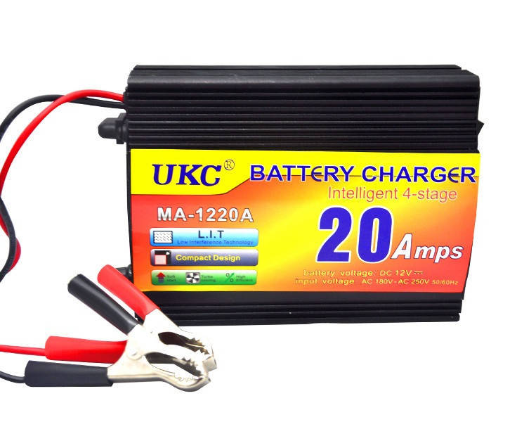 

Зарядное устройство UKC МА-1220 для аккумулятора в Авто 12V 20A Battery Charger 20A