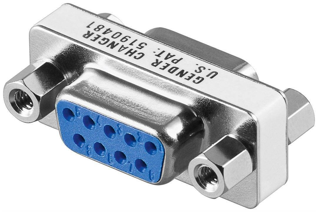 

Перехідник обладнання Lucom COM(DB9) F/F RS232 адаптер 1:1 срібний (62.09.8016)