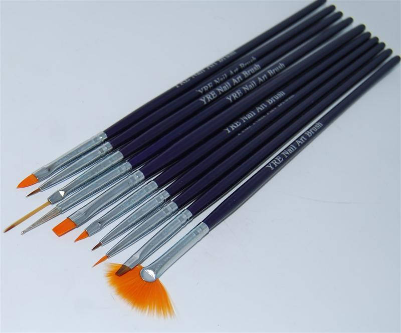 

Набор кистей для рисования (10 шт.сирен. ручка)