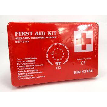 

Аптечка автомобильная Godmar DIN-13164 BOX Евростандарт First Aid Kit, Красная
