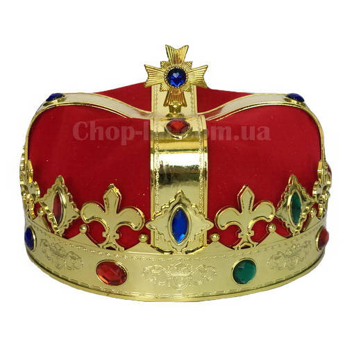 

Корона короля красная