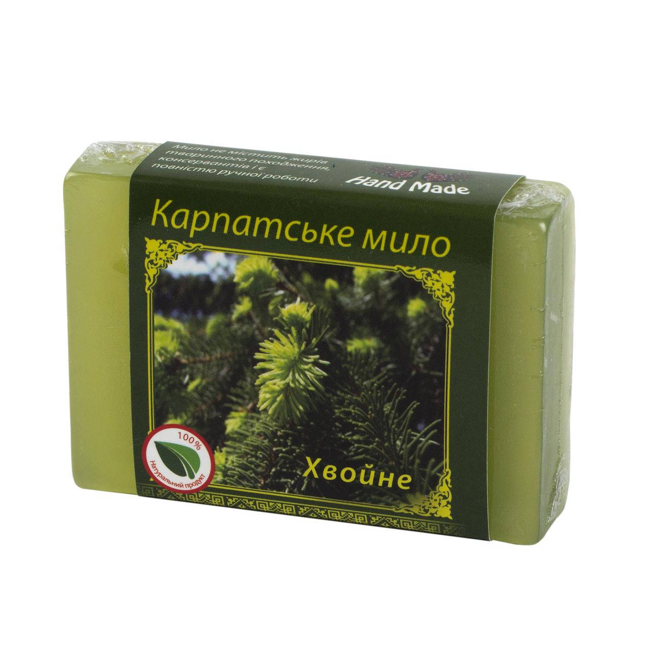 

Карпатське мило "Хвойне" ручної роботи