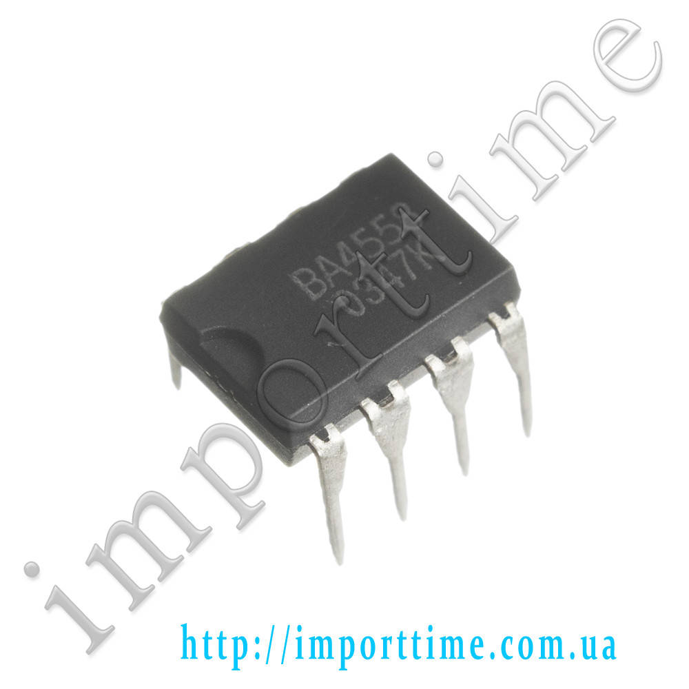 

Микросхема BA4558 (DIP8)