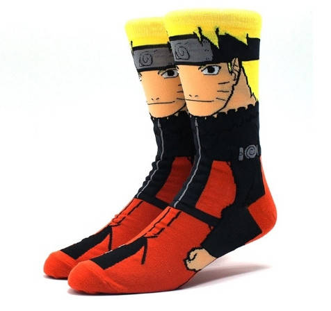 

Мультяшные высокие мужские носки Наруто