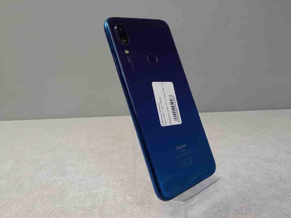 

Мобильный телефон смартфон Б/У Xiaomi Redmi Note 7 4/64Gb, Blue