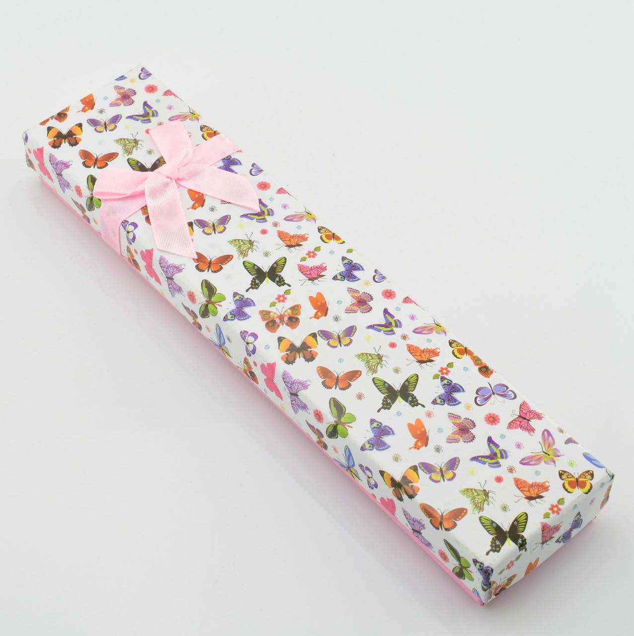 

Футляр для кольца серег розовый 741213 размер 20х4.5 см